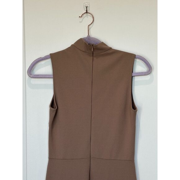 Lulu's Sweetest Slice Mocha Brown Jumpsuit Size Small - Picture 5 of 7